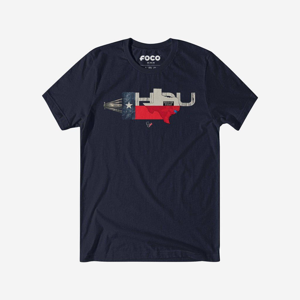 Houston Texans 2025 NFL Draft Cluster T-Shirt FOCO S - FOCO.com