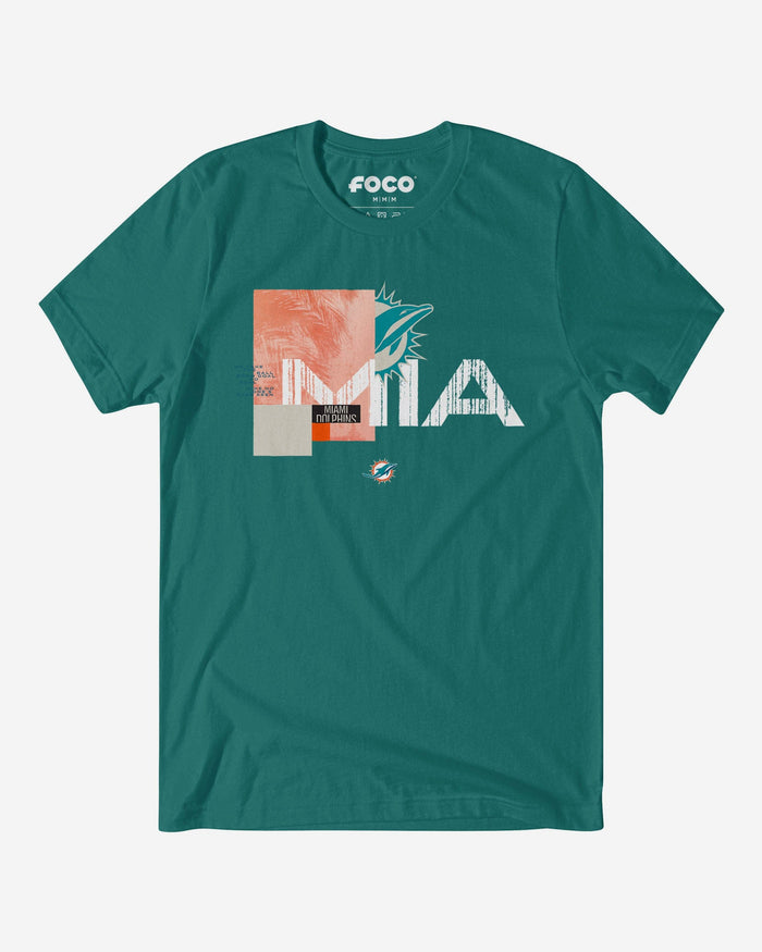 Miami Dolphins 2025 NFL Draft Cluster T-Shirt FOCO S - FOCO.com
