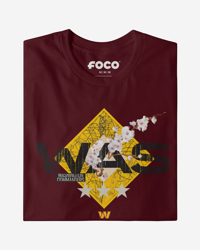 Washington Commanders 2025 NFL Draft Cluster T-Shirt FOCO - FOCO.com