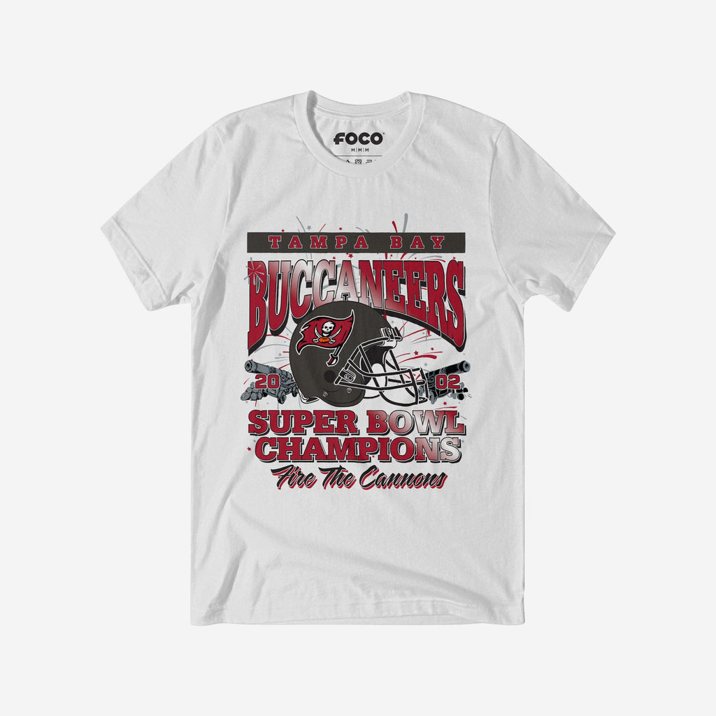 Tampa Bay Buccaneers Super Bowl XXXVII Champions T-Shirt FOCO S - FOCO.com