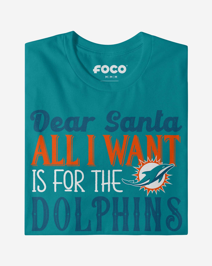 Miami Dolphins All I Want T-Shirt FOCO - FOCO.com