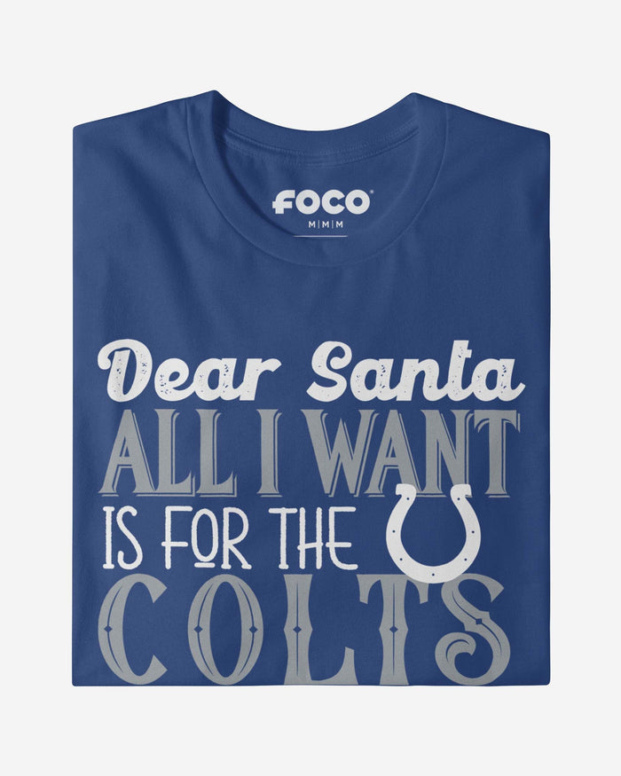 Indianapolis Colts All I Want T-Shirt FOCO - FOCO.com