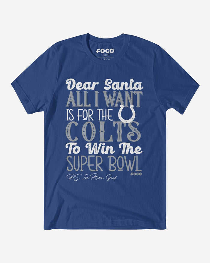 Indianapolis Colts All I Want T-Shirt FOCO S - FOCO.com