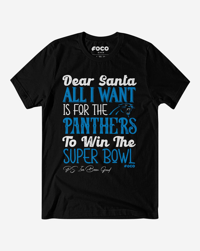 Carolina Panthers All I Want T-Shirt FOCO S - FOCO.com