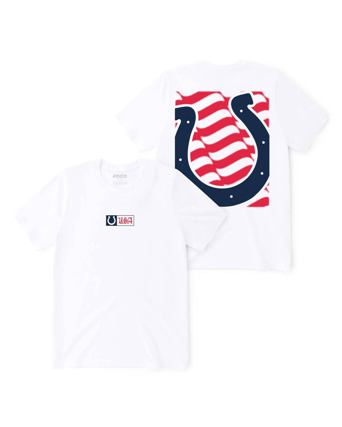 Indianapolis Colts American Heritage T-Shirt FOCO S - FOCO.com