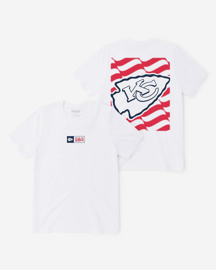Kansas City Chiefs American Heritage T-Shirt FOCO S - FOCO.com
