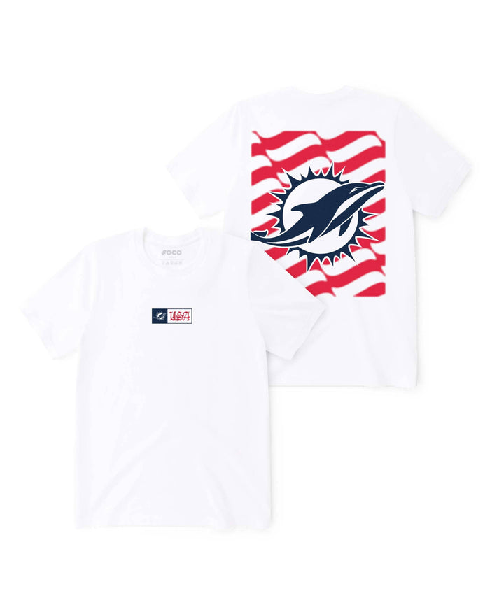 Miami Dolphins American Heritage T-Shirt FOCO S - FOCO.com