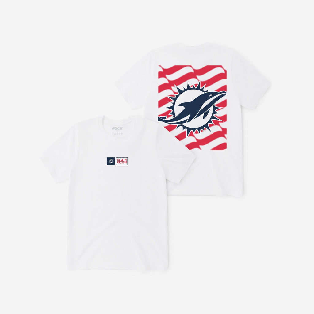 Miami Dolphins American Heritage T-Shirt FOCO S - FOCO.com