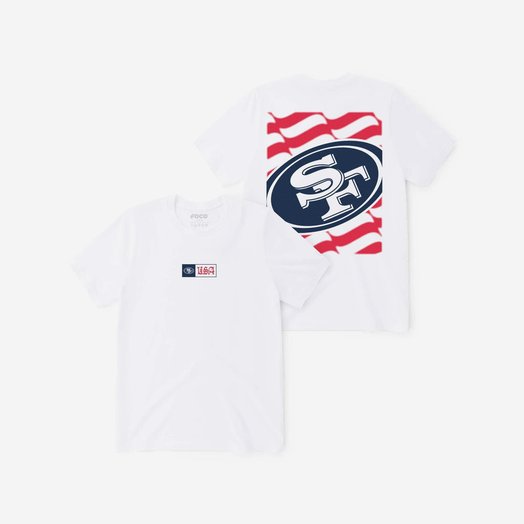 San Francisco 49ers American Heritage T-Shirt FOCO S - FOCO.com