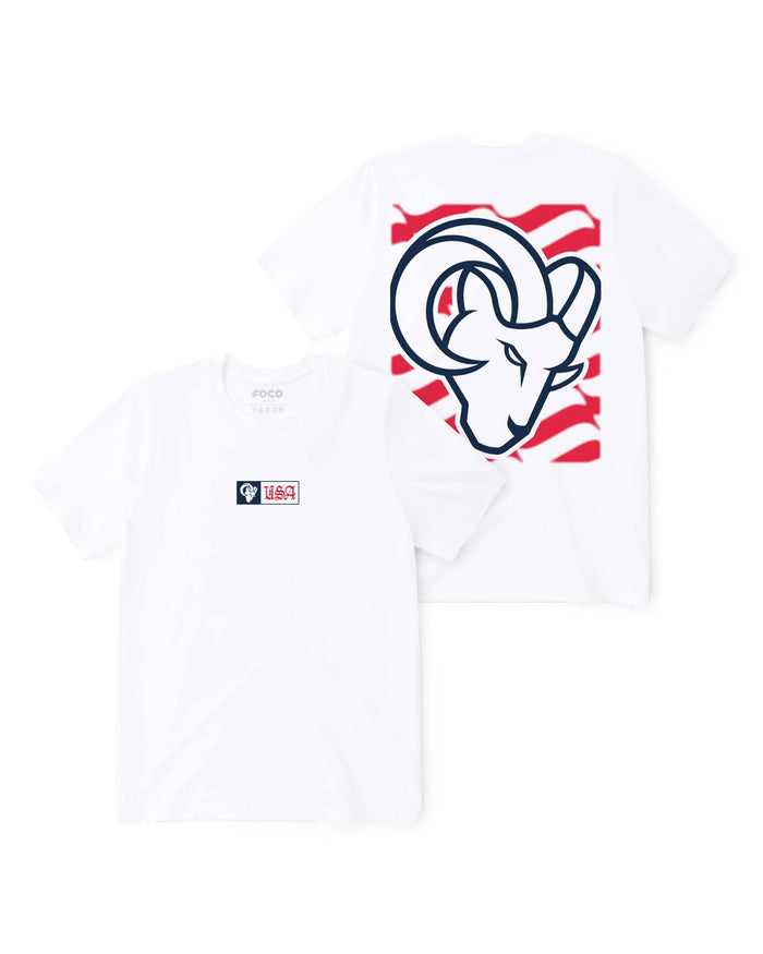 Los Angeles Rams American Heritage T-Shirt FOCO S - FOCO.com