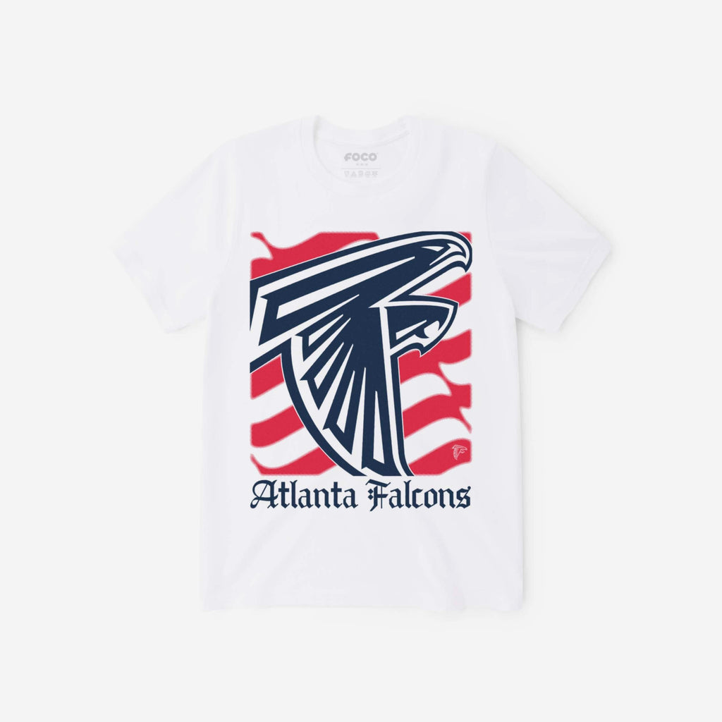 Atlanta Falcons American Heritage Wordmark T-Shirt FOCO S - FOCO.com