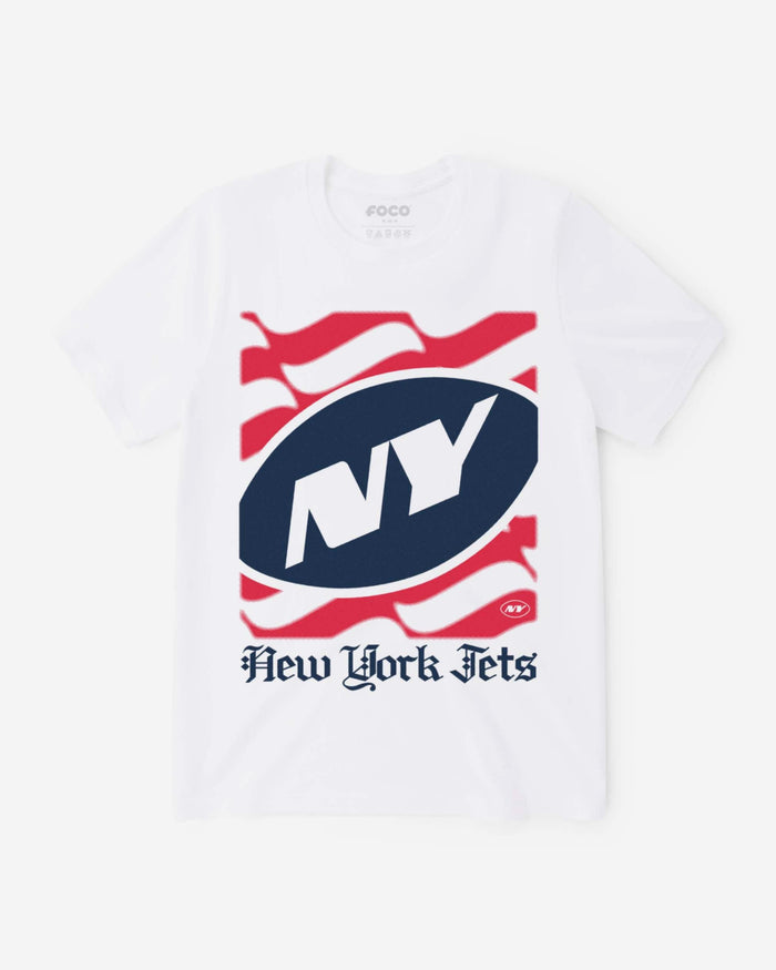 New York Jets American Heritage Wordmark T-Shirt FOCO S - FOCO.com