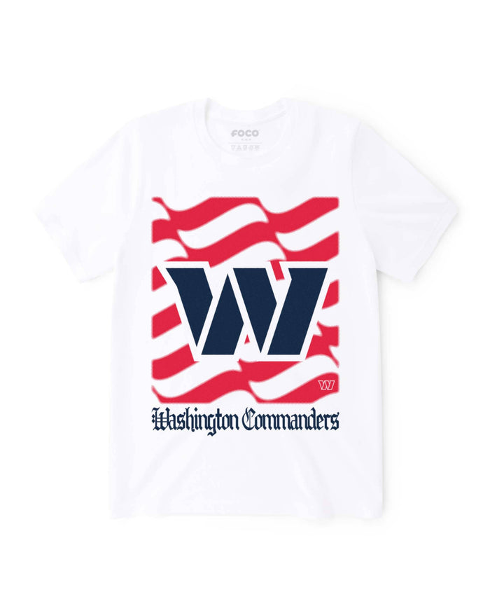 Washington Commanders American Heritage Wordmark T-Shirt FOCO S - FOCO.com