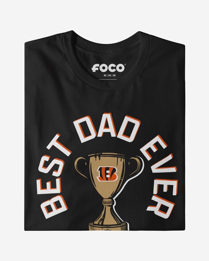Cincinnati Bengals Best Dad Ever Trophy T-Shirt FOCO S - FOCO.com
