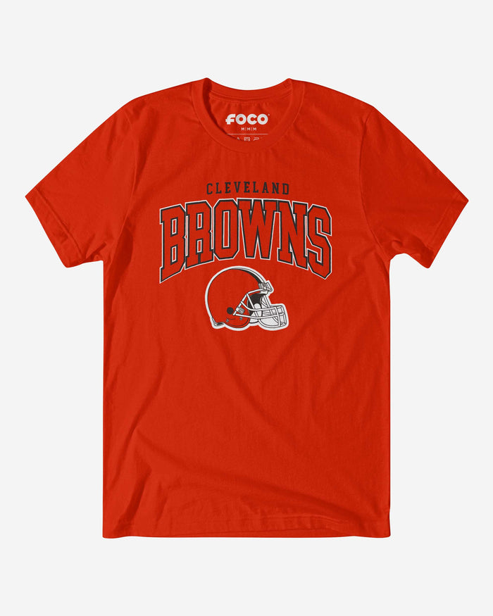 Cleveland Browns Classic Logo T-Shirt FOCO Poppy S - FOCO.com