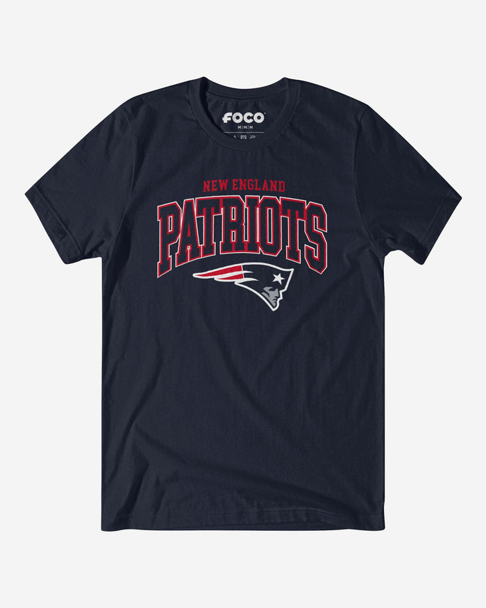 New England Patriots Classic Logo T-Shirt FOCO Navy S - FOCO.com