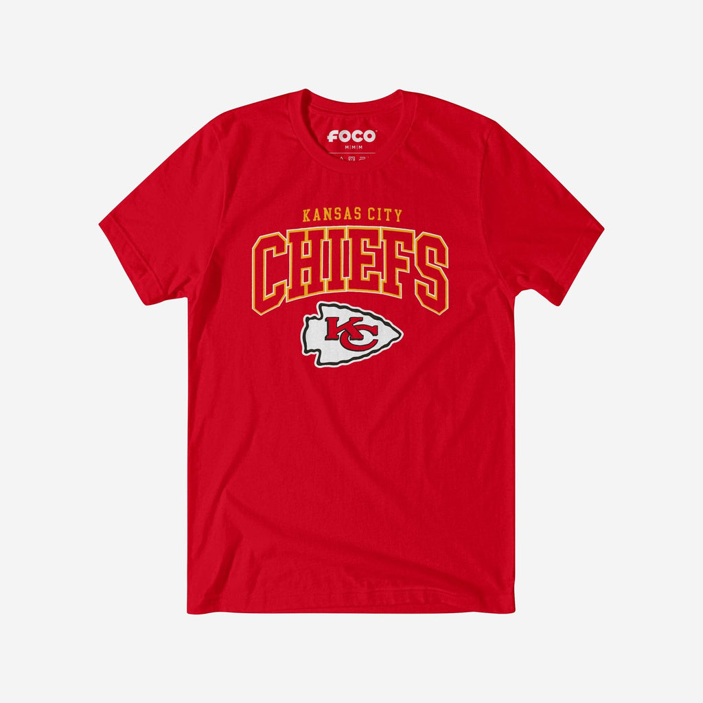 Kansas City Chiefs Classic Logo T-Shirt FOCO Red S - FOCO.com