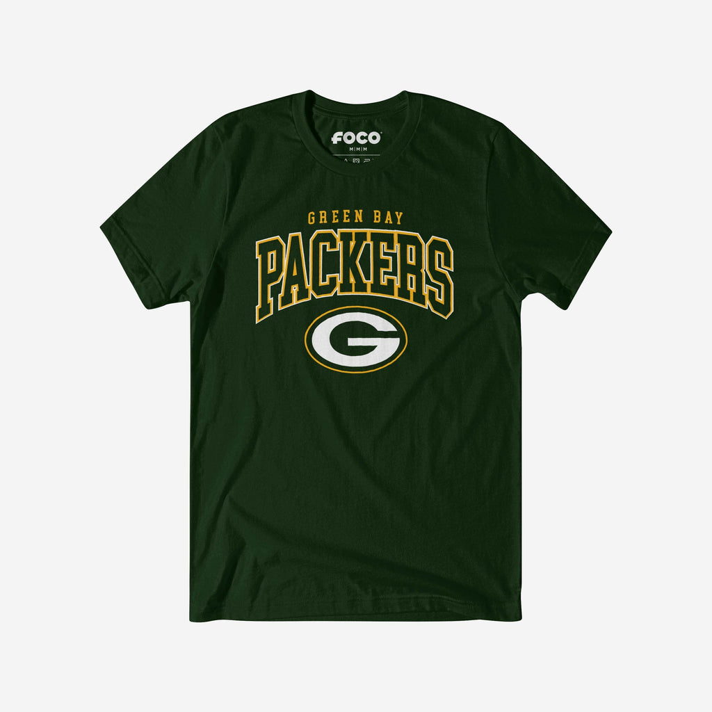 Green Bay Packers Classic Logo T-Shirt FOCO Forest S - FOCO.com