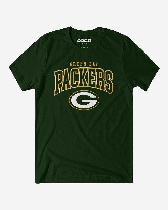 Green Bay Packers Classic Logo T-Shirt FOCO Forest S - FOCO.com