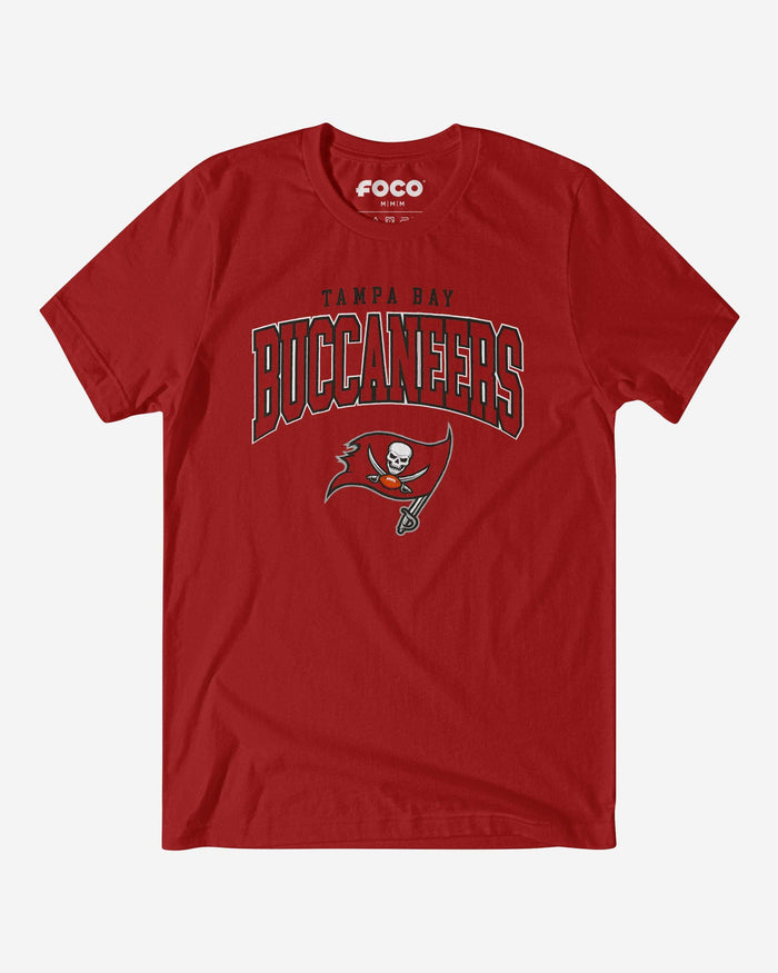 Tampa Bay Buccaneers Classic Logo T-Shirt FOCO Canvas Red S - FOCO.com