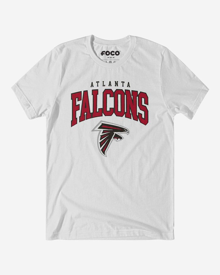 Atlanta Falcons Classic Logo T-Shirt FOCO White S - FOCO.com