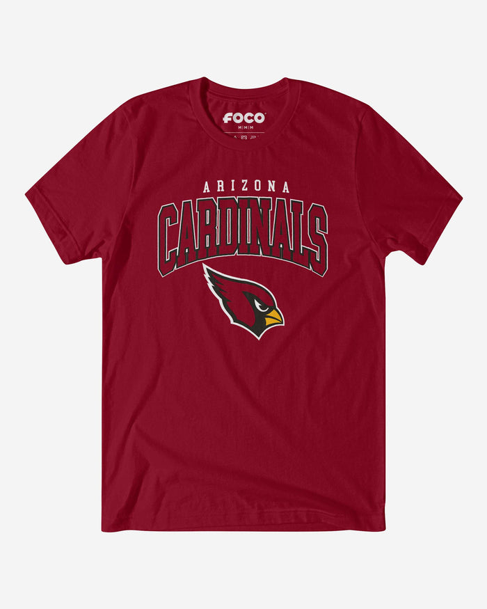 Arizona Cardinals Classic Logo T-Shirt FOCO Cardinal S - FOCO.com