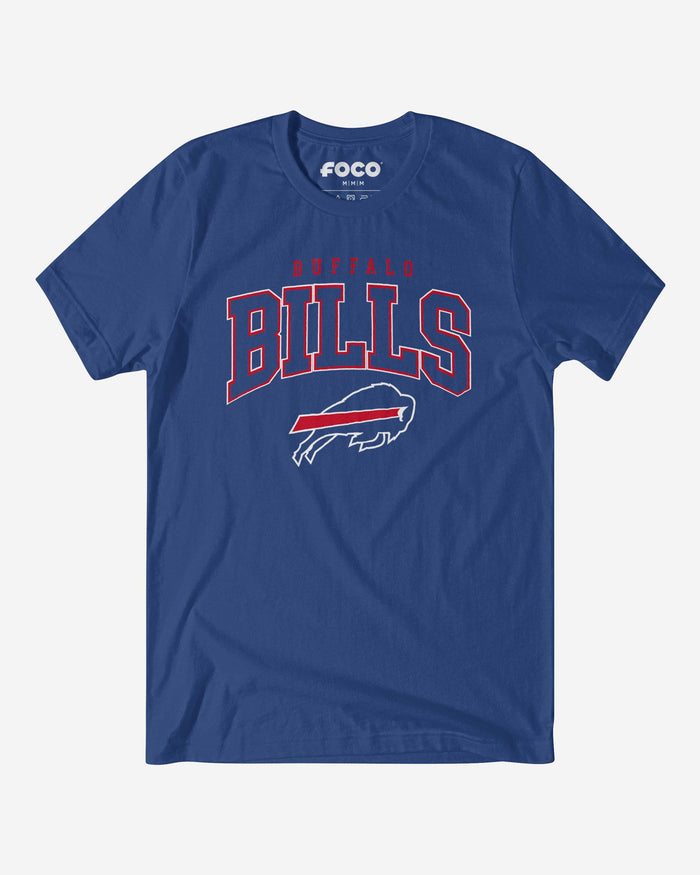 Buffalo Bills Classic Logo T-Shirt FOCO True Royal S - FOCO.com