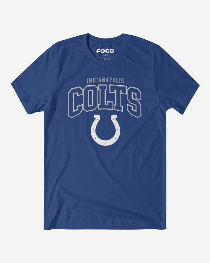 Indianapolis Colts Classic Logo T-Shirt FOCO True Royal S - FOCO.com