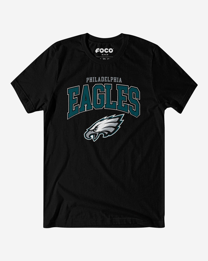 Philadelphia Eagles Classic Logo T-Shirt FOCO Black S - FOCO.com