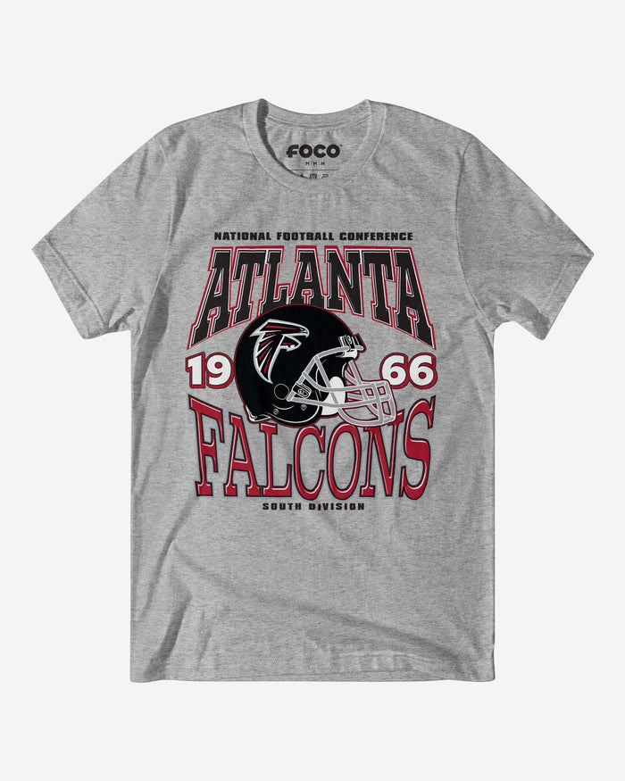 Atlanta Falcons Classic Team Helmet T-Shirt FOCO S - FOCO.com