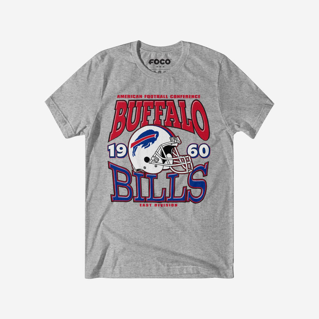 Buffalo Bills Classic Team Helmet T-Shirt FOCO S - FOCO.com