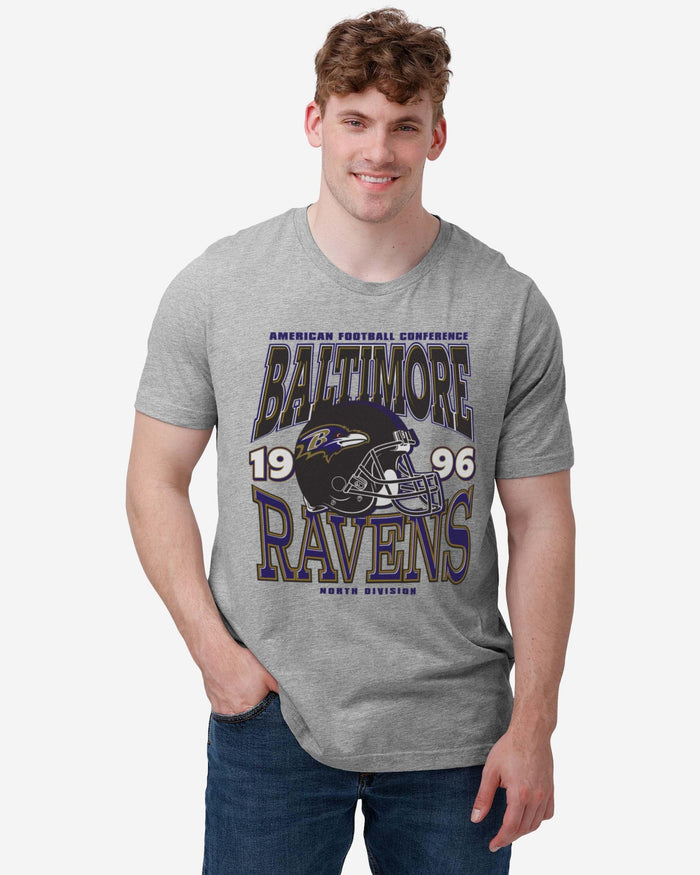 Baltimore Ravens Classic Team Helmet T-Shirt FOCO - FOCO.com