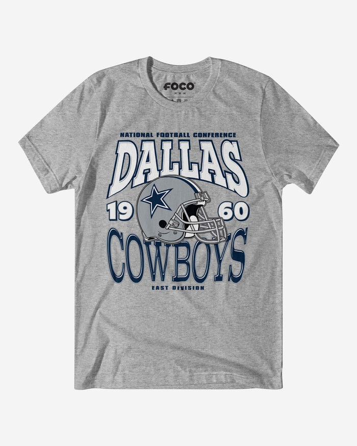 Dallas Cowboys Classic Team Helmet T-Shirt FOCO S - FOCO.com