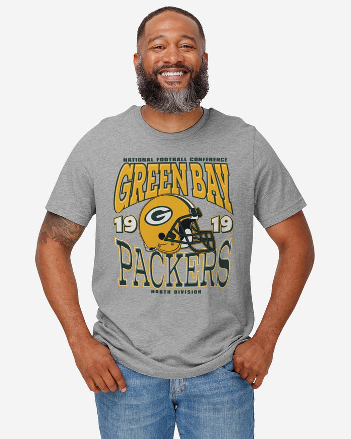 Green Bay Packers Classic Team Helmet T-Shirt FOCO - FOCO.com