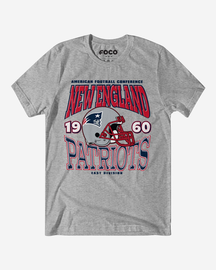 New England Patriots Classic Team Helmet T-Shirt FOCO S - FOCO.com