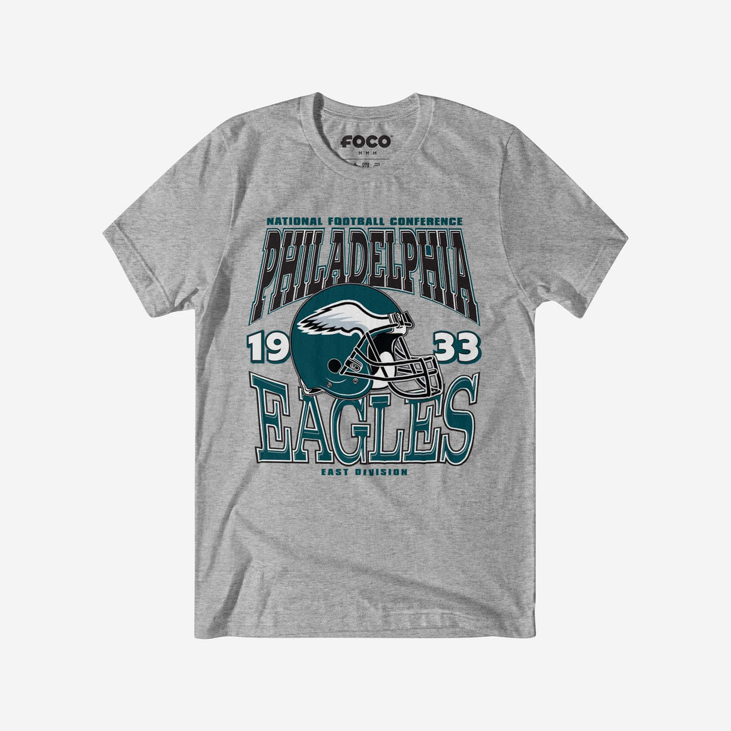 Philadelphia Eagles Classic Team Helmet T-Shirt FOCO S - FOCO.com