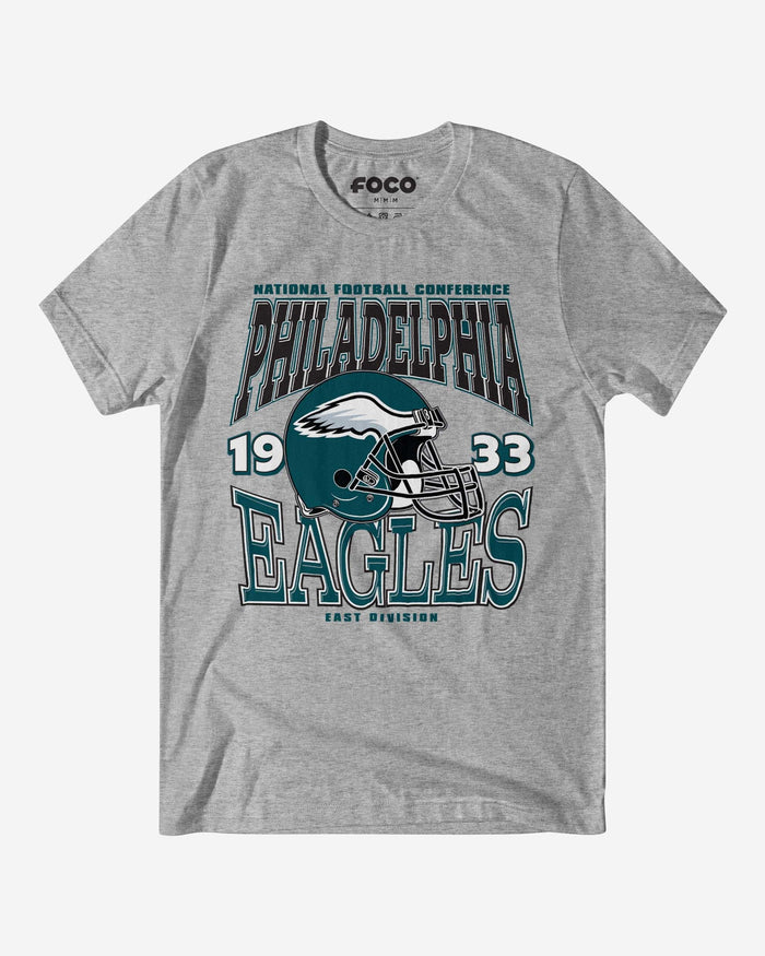 Philadelphia Eagles Classic Team Helmet T-Shirt FOCO S - FOCO.com