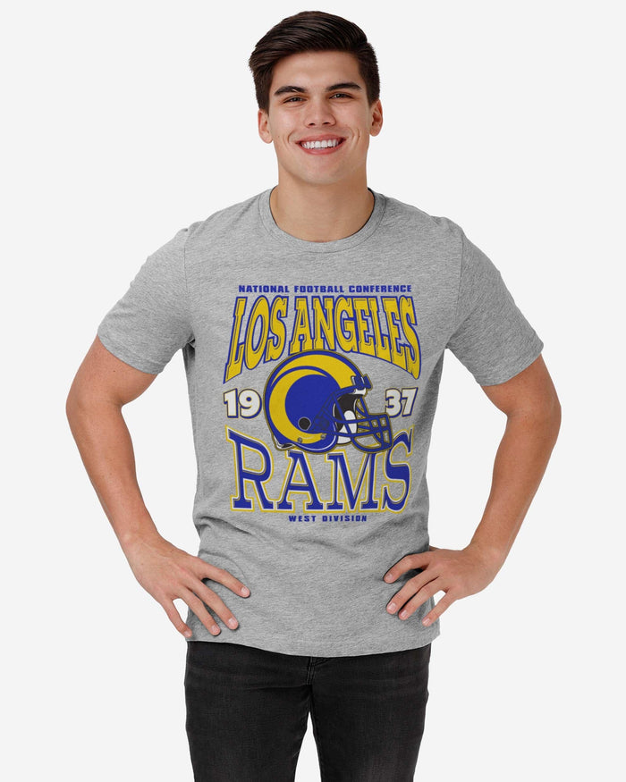 Los Angeles Rams Classic Team Helmet T-Shirt FOCO - FOCO.com