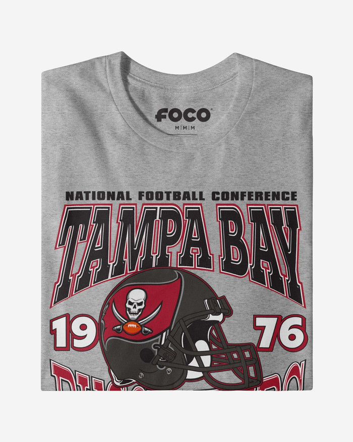 Tampa Bay Buccaneers Classic Team Helmet T-Shirt FOCO - FOCO.com