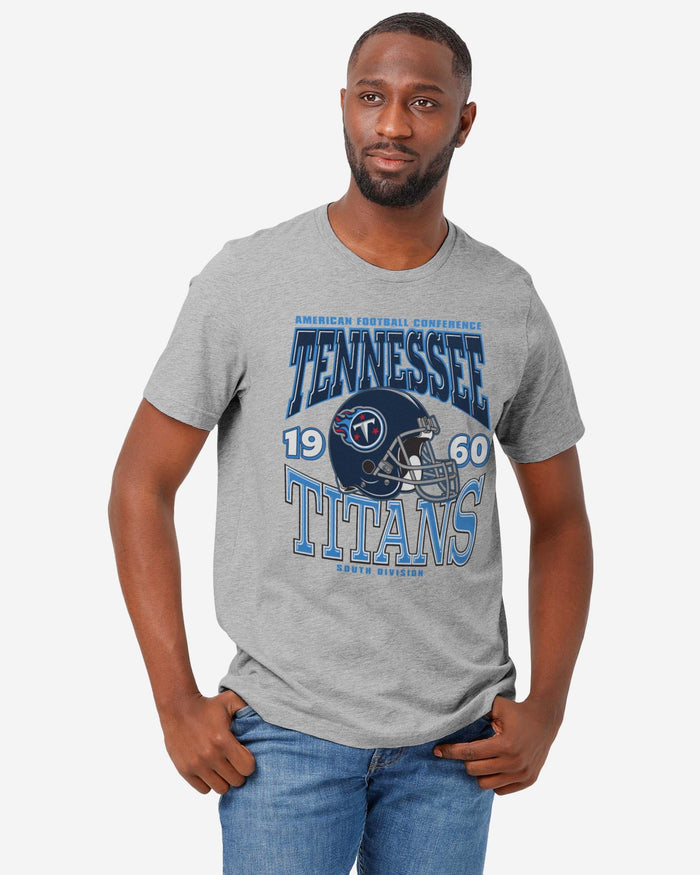 Tennessee Titans Classic Team Helmet T-Shirt FOCO - FOCO.com