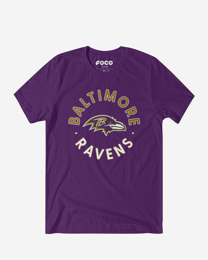 Baltimore Ravens Circle T-Shirt FOCO S - FOCO.com