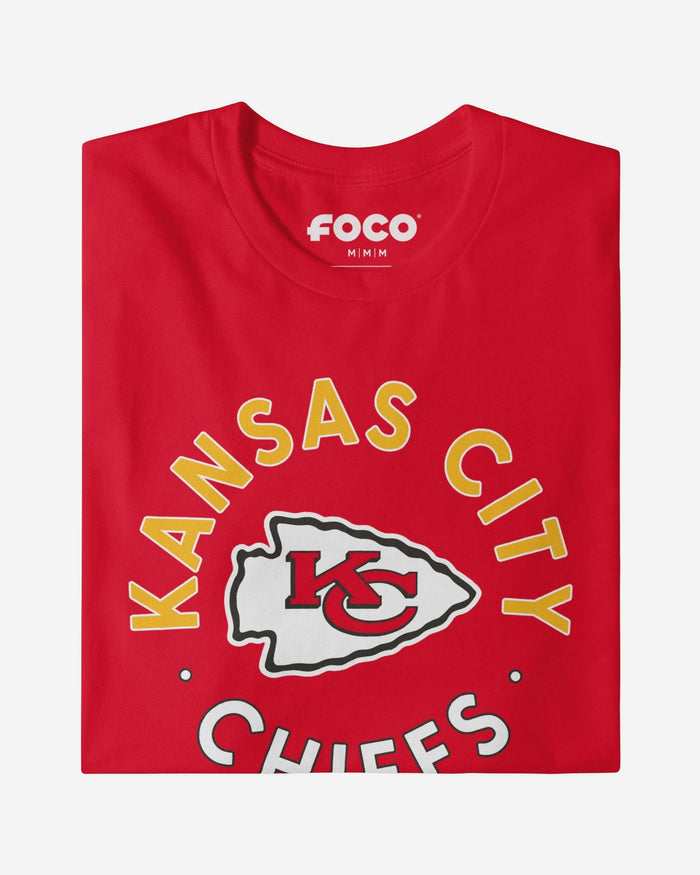 Kansas City Chiefs Circle T-Shirt FOCO S - FOCO.com