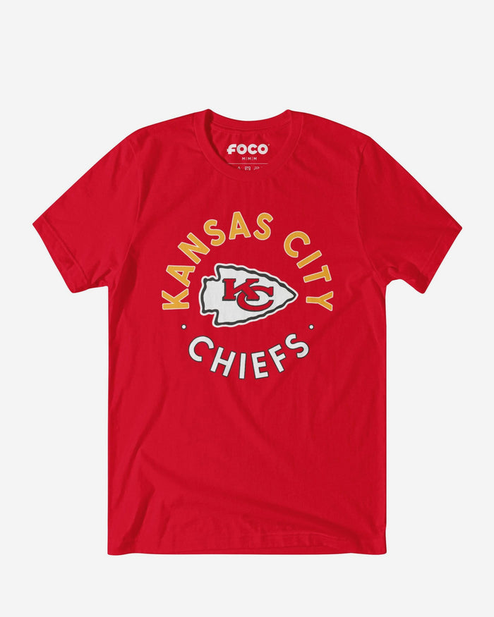 Kansas City Chiefs Circle T-Shirt FOCO S - FOCO.com