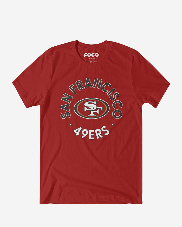 San Francisco 49ers Circle T-Shirt FOCO S - FOCO.com