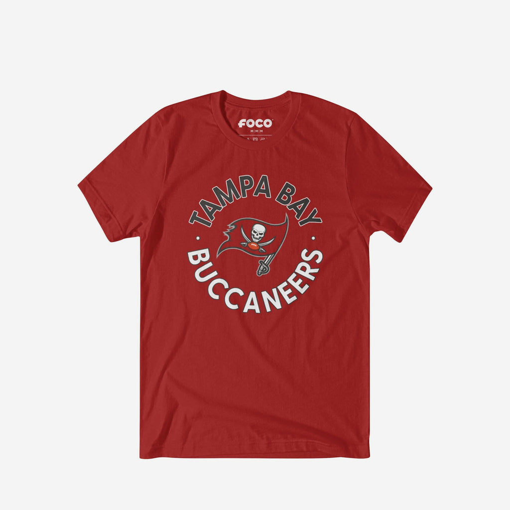 Tampa Bay Buccaneers Circle T-Shirt FOCO S - FOCO.com
