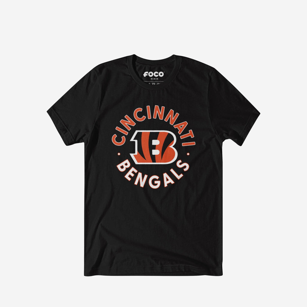 Cincinnati Bengals Circle T-Shirt FOCO S - FOCO.com