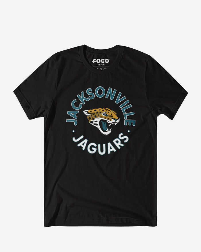 Jacksonville Jaguars Circle T-Shirt FOCO S - FOCO.com