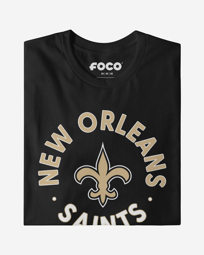 New Orleans Saints Circle T-Shirt FOCO S - FOCO.com