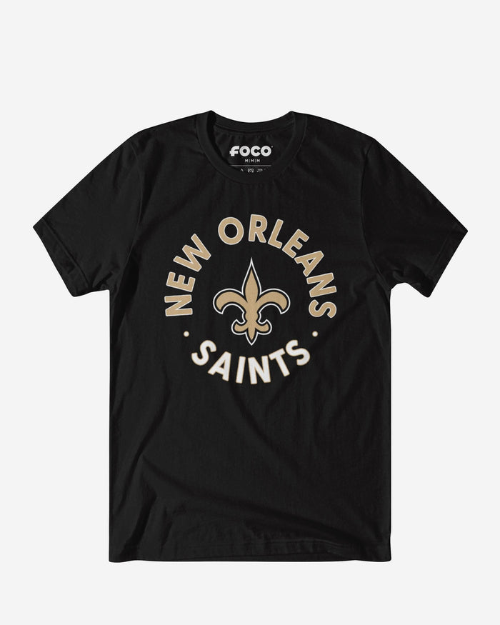New Orleans Saints Circle T-Shirt FOCO S - FOCO.com