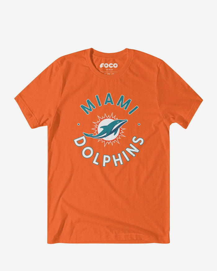 Miami Dolphins Circle T-Shirt FOCO S - FOCO.com